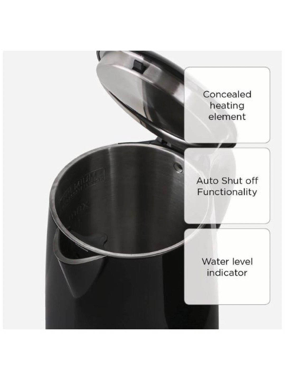 Tefal Safe'Tea Cordless Electric Kettle (1L) (No Color- Image 3)
