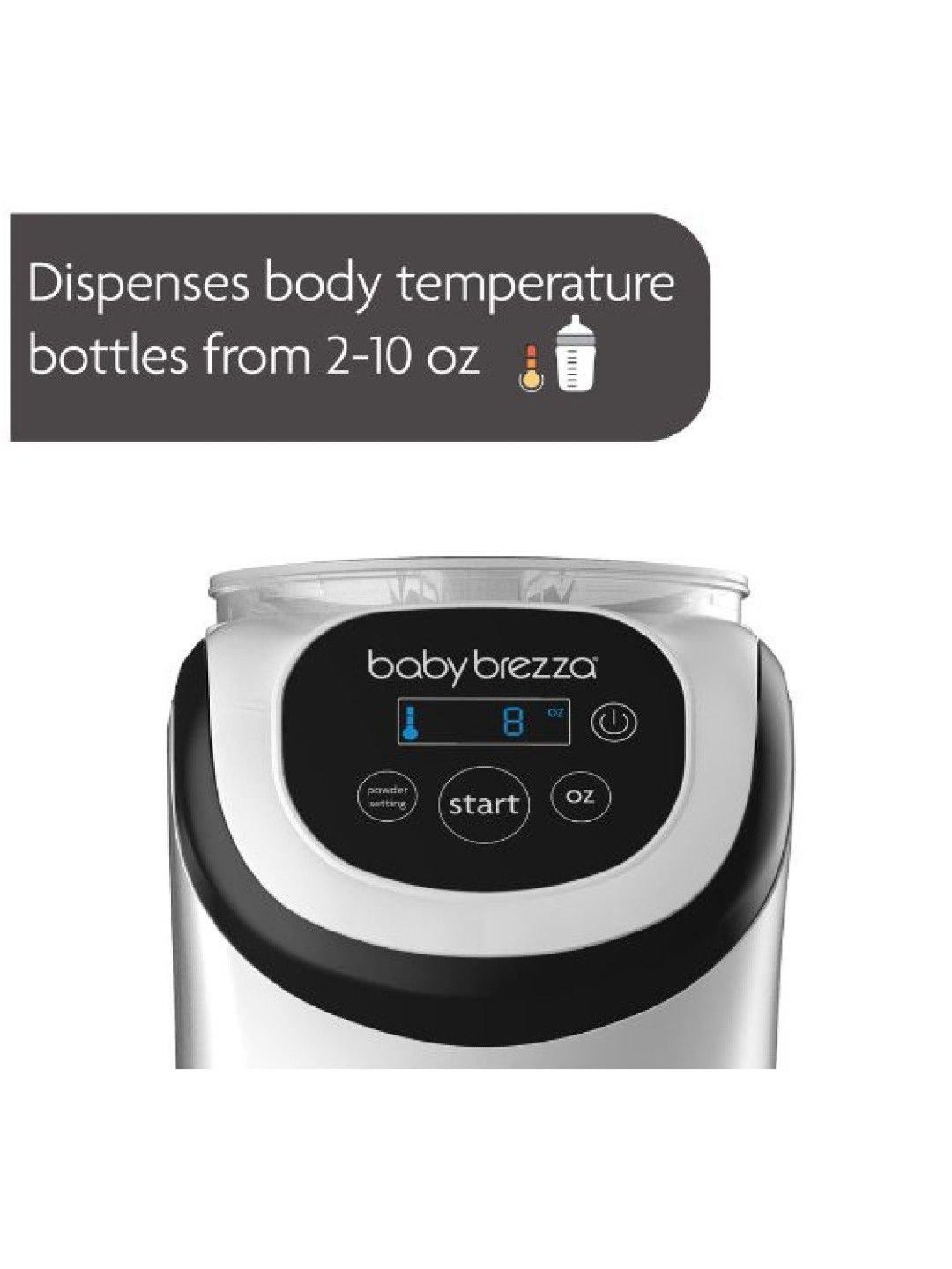 Baby Brezza Formula Pro Mini (White- Image 2)