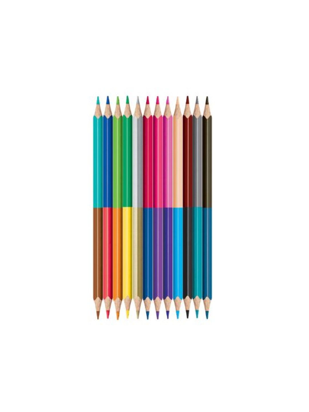 Maped ColorPeps Duo Color Pencil (12pcs) (No Color- Image 3)