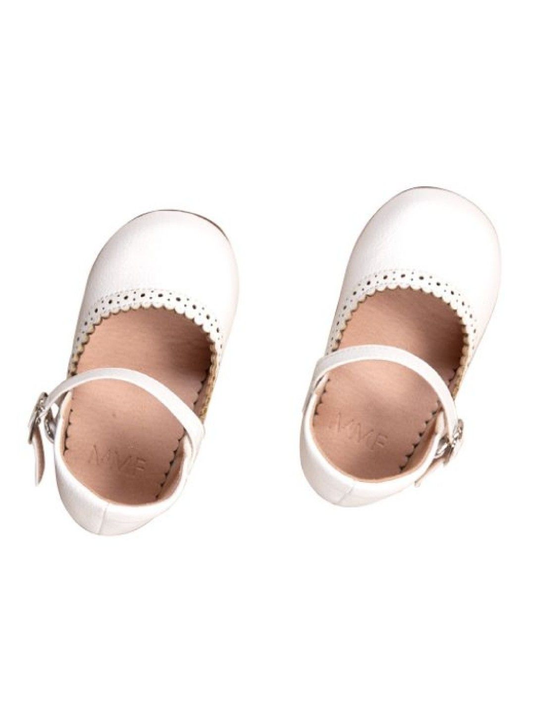 Meet My Feet Ayla Flats (White- Image 1)