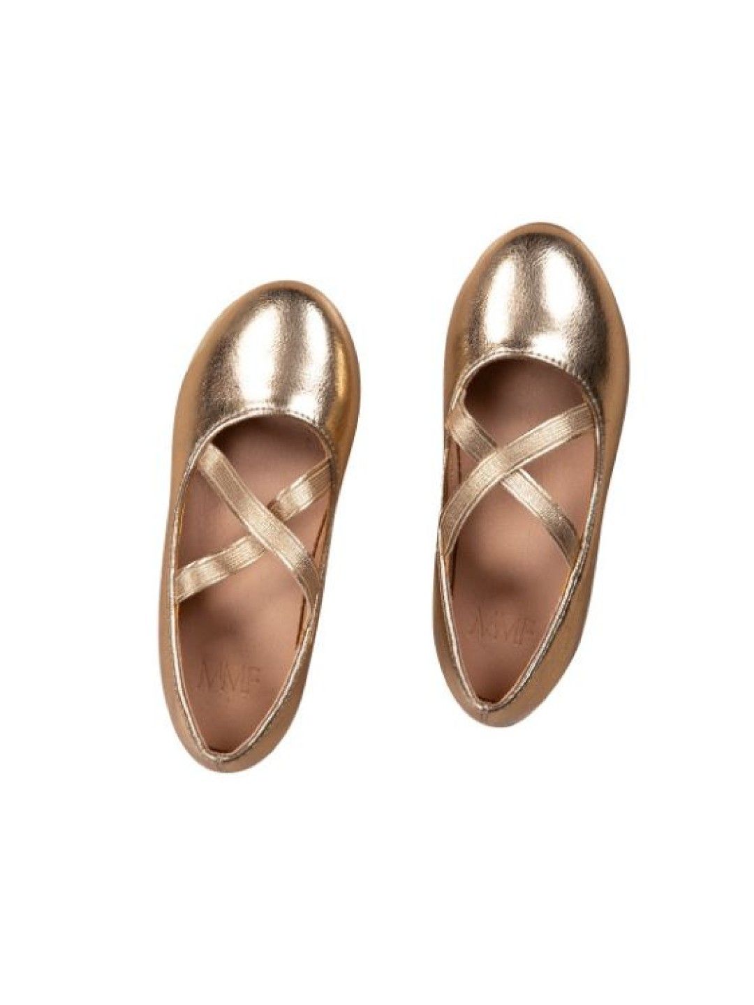 Meet My Feet Luna Ballet Flats (Gold- Image 2)