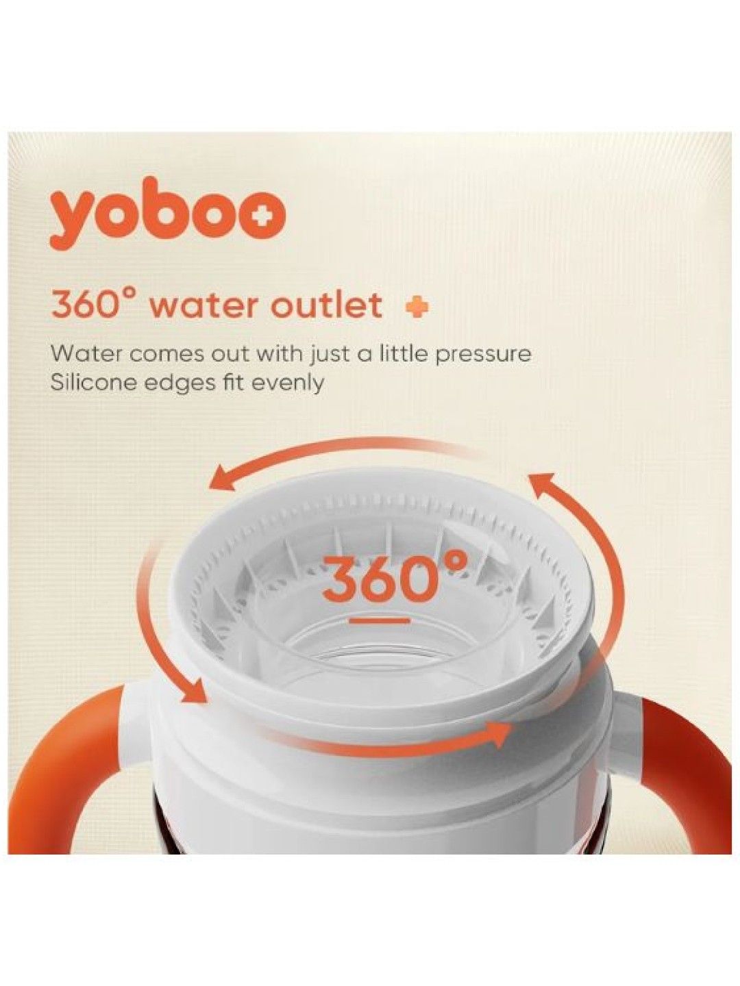 Yoboo Flat Lid Toddler Sippy Cup (210ml) (No Color- Image 3)