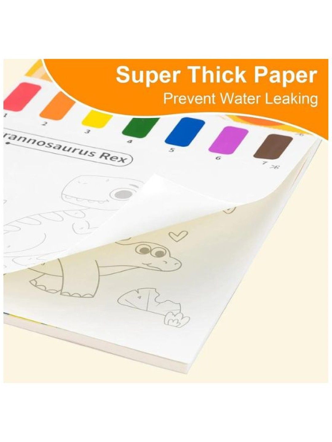 Y-PLUS+ 3-in-1 Water Coloring Book (No Color- Image 3)