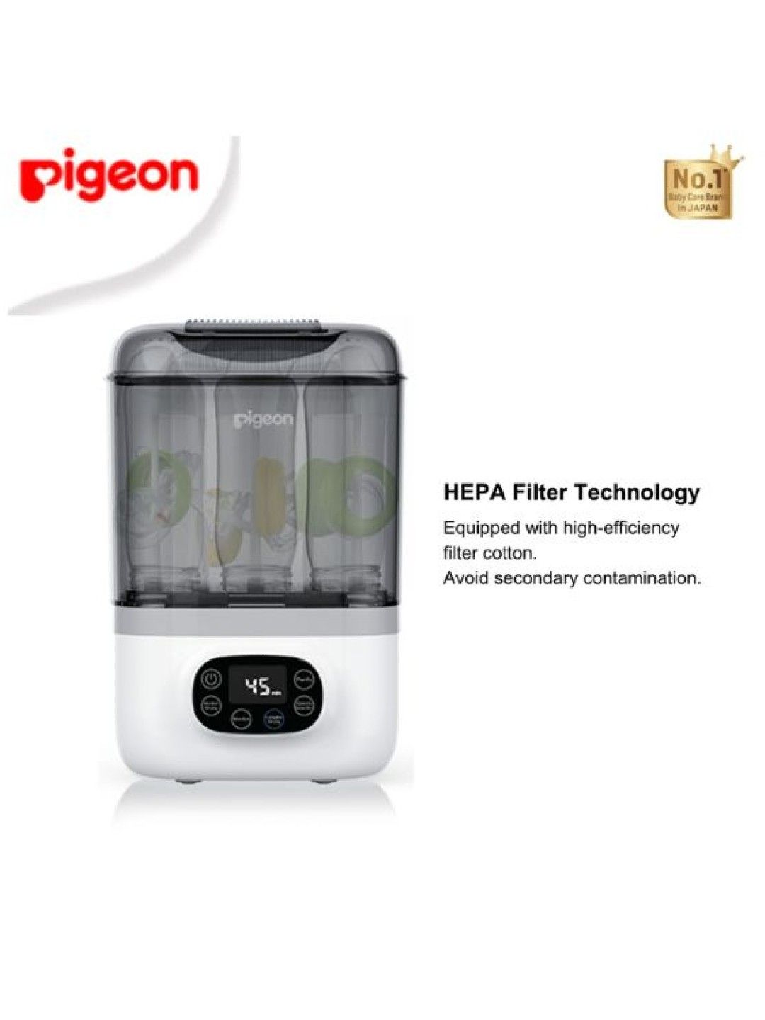 Pigeon Sterilizer with Dryer (No Color- Image 3)