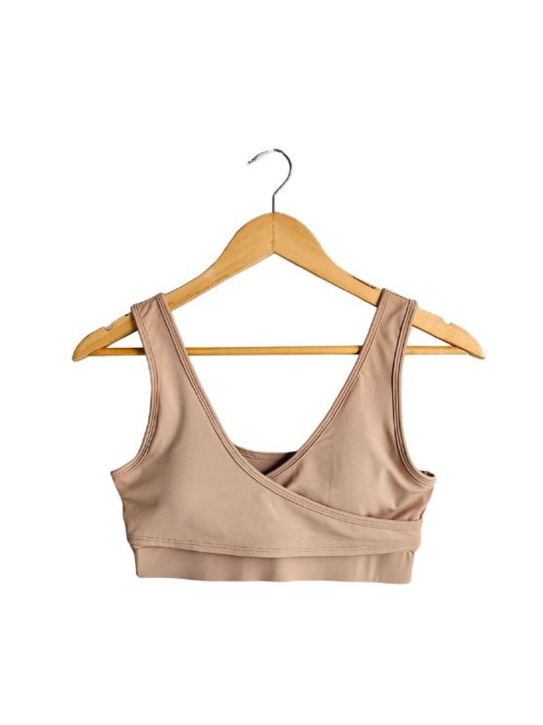 Elation Nursing and Hands-free Pumping Bra Set of 2 (Ivory and Caramel) (No Color- Image 3)