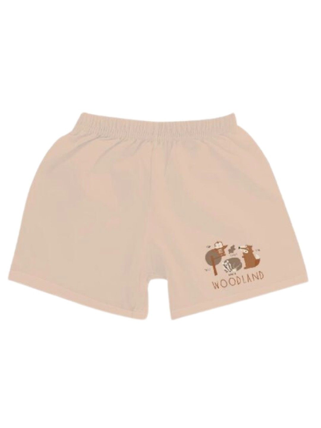 Hello Dolly Todddler Boys Organic Printed Sando and Shorts Set (Woodland- Image 3)