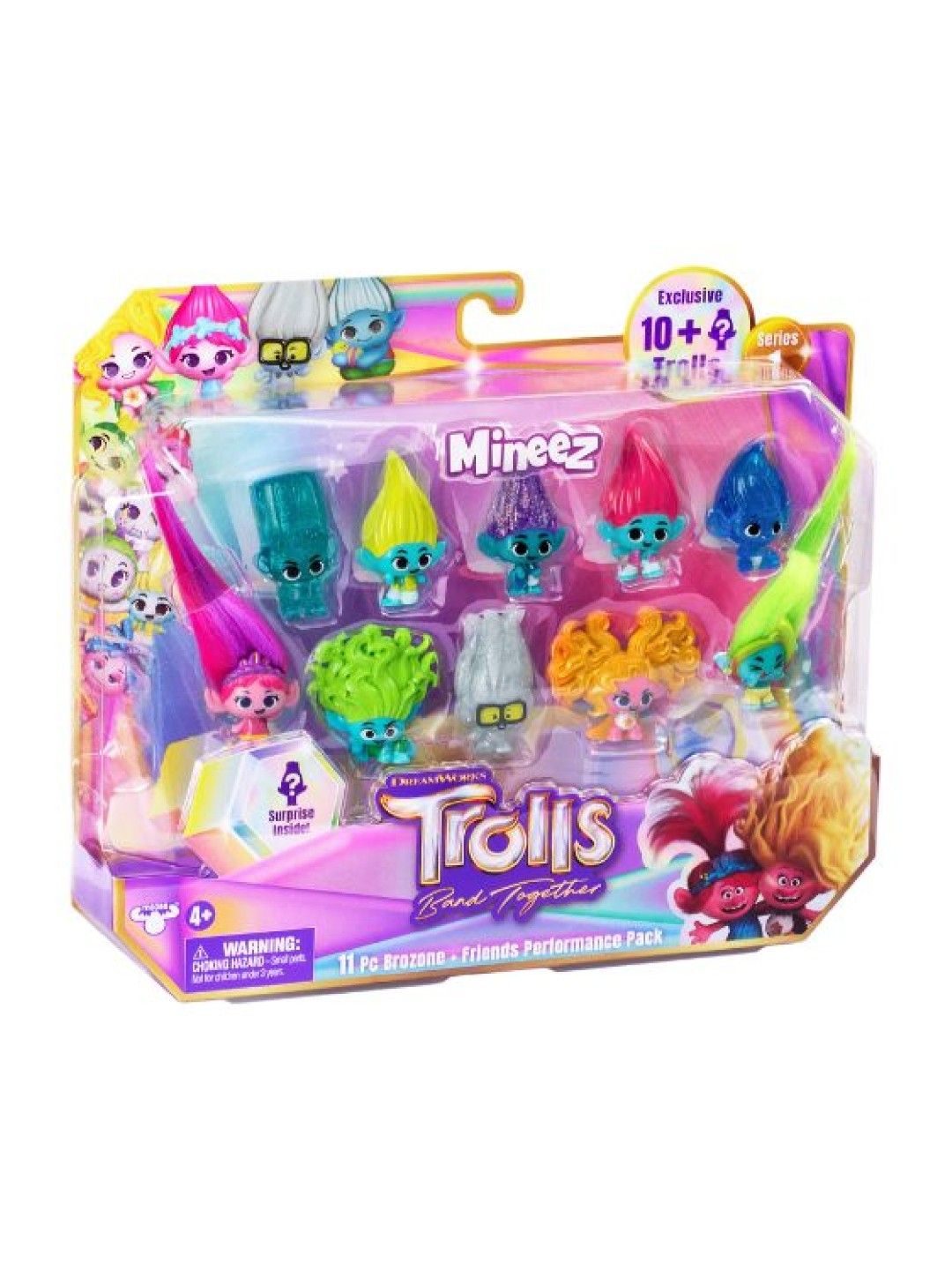 Moose Toys Trolls Mineez Performance Pack (No Color- Image 3)