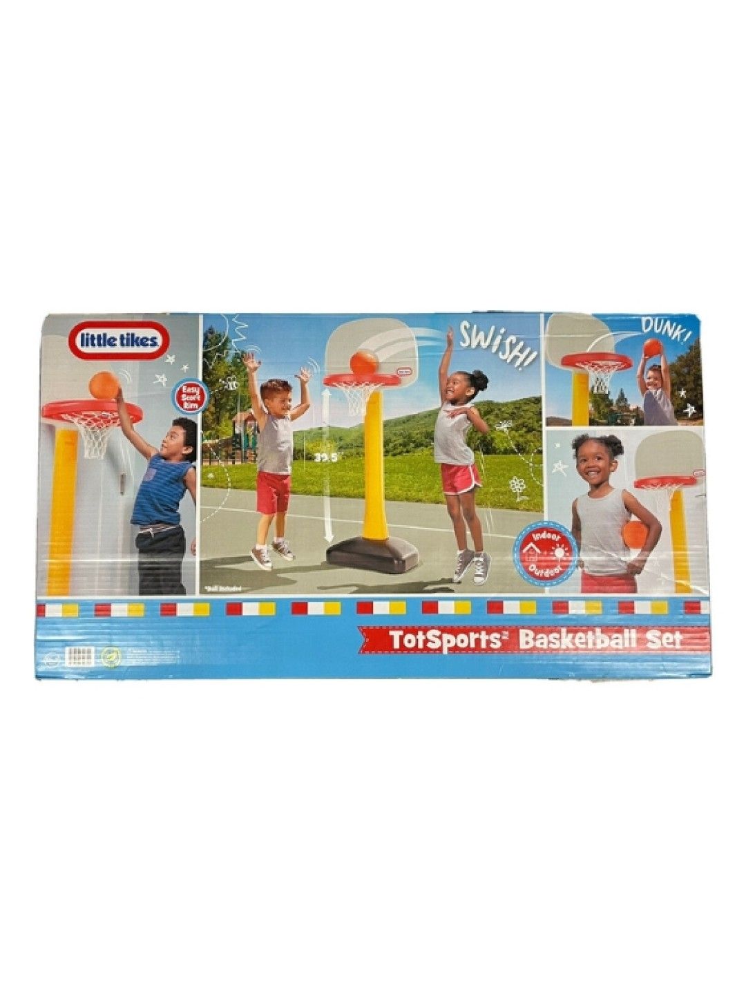 Little Tikes Totsports Basketball Set-Non Adjust Post (No Color- Image 3)