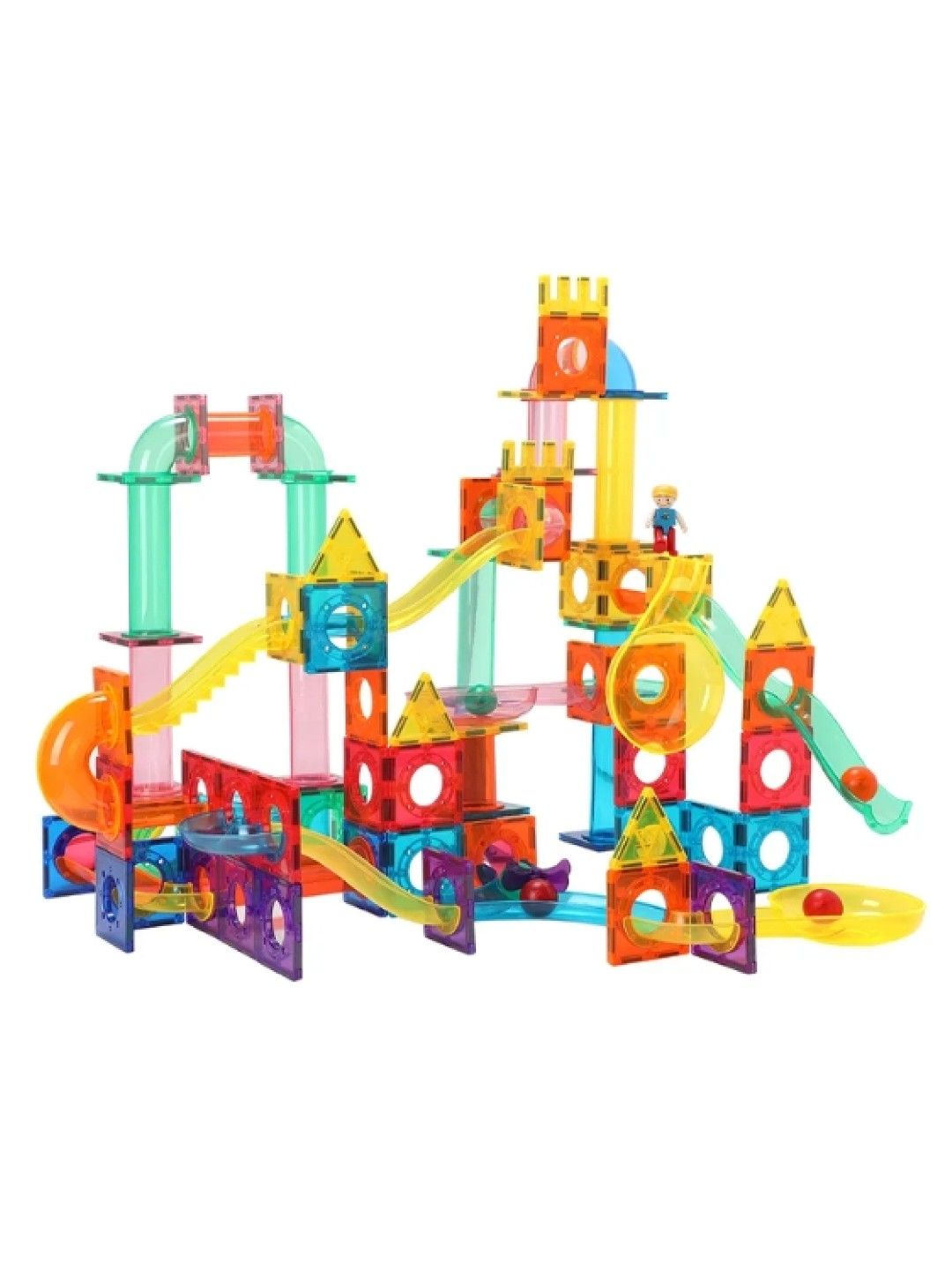 Kebo Magnetic Marble Run (200pcs) (No Color- Image 3)