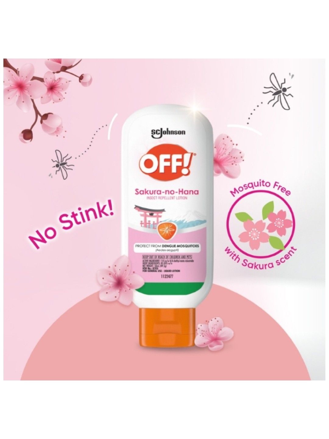 OFF! Mosquito Repellent Sakura Lotion (50ml) (No Color- Image 3)