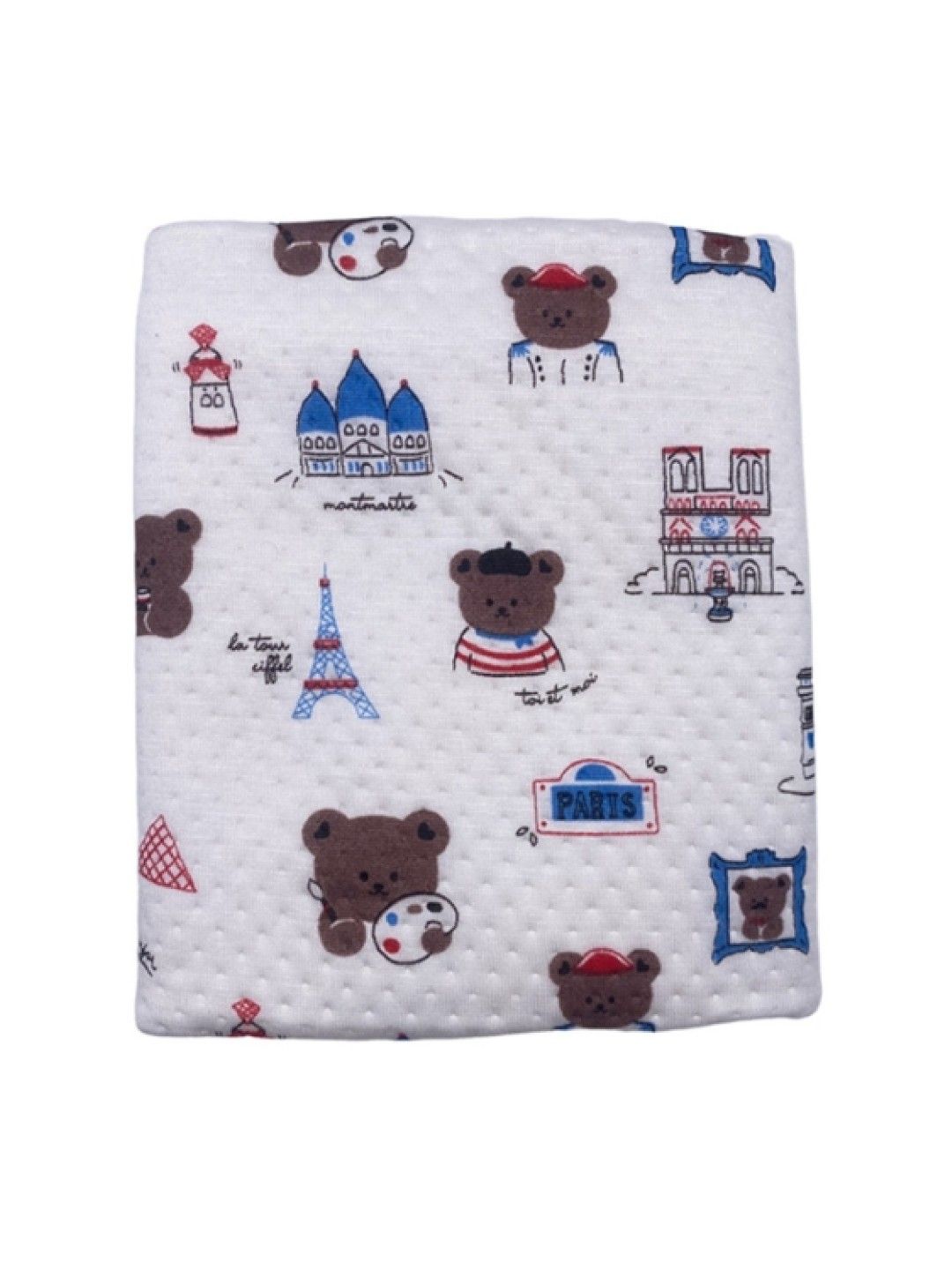 Enfant Bamboo Absorbent Waterproof Changing Pad (50x70cm) (Bear- Image 2)