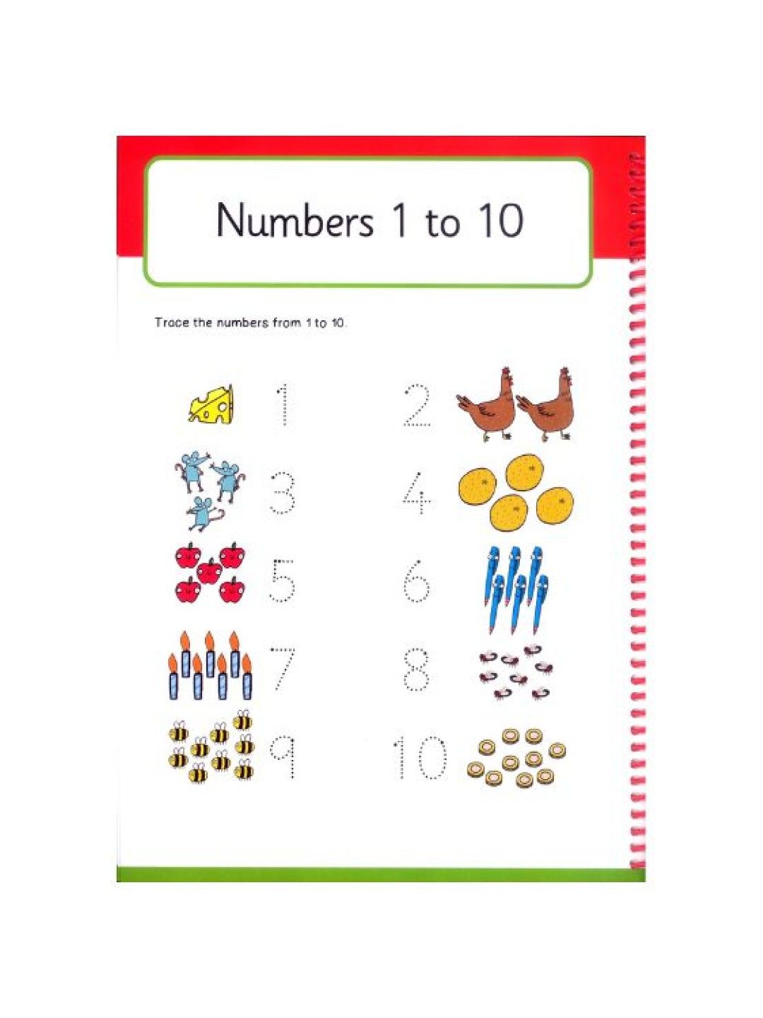 Learning is Fun Wipe-Clean Learning 3+ My First 123 (No Color- Image 3)