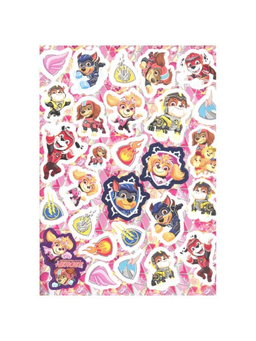 Learning is Fun Nickelodeon Paw Patrol Mighty Movie - Sticker Book (No Color- Image 3)