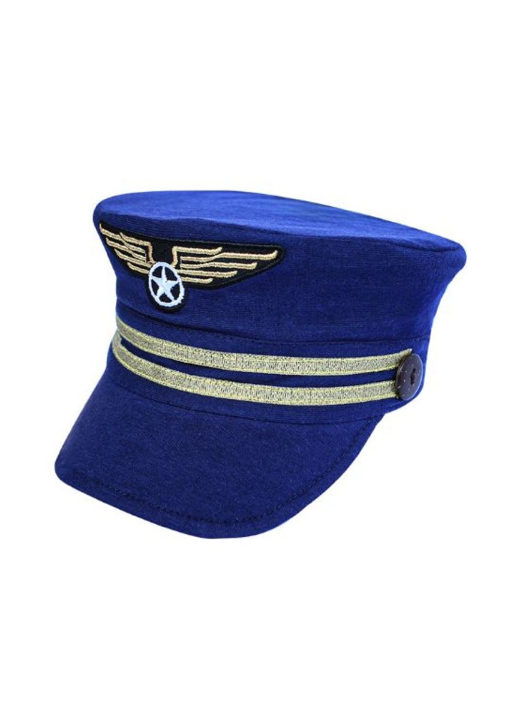 Little Crew Pilot Captain Romper with Hat (No Color- Image 3)