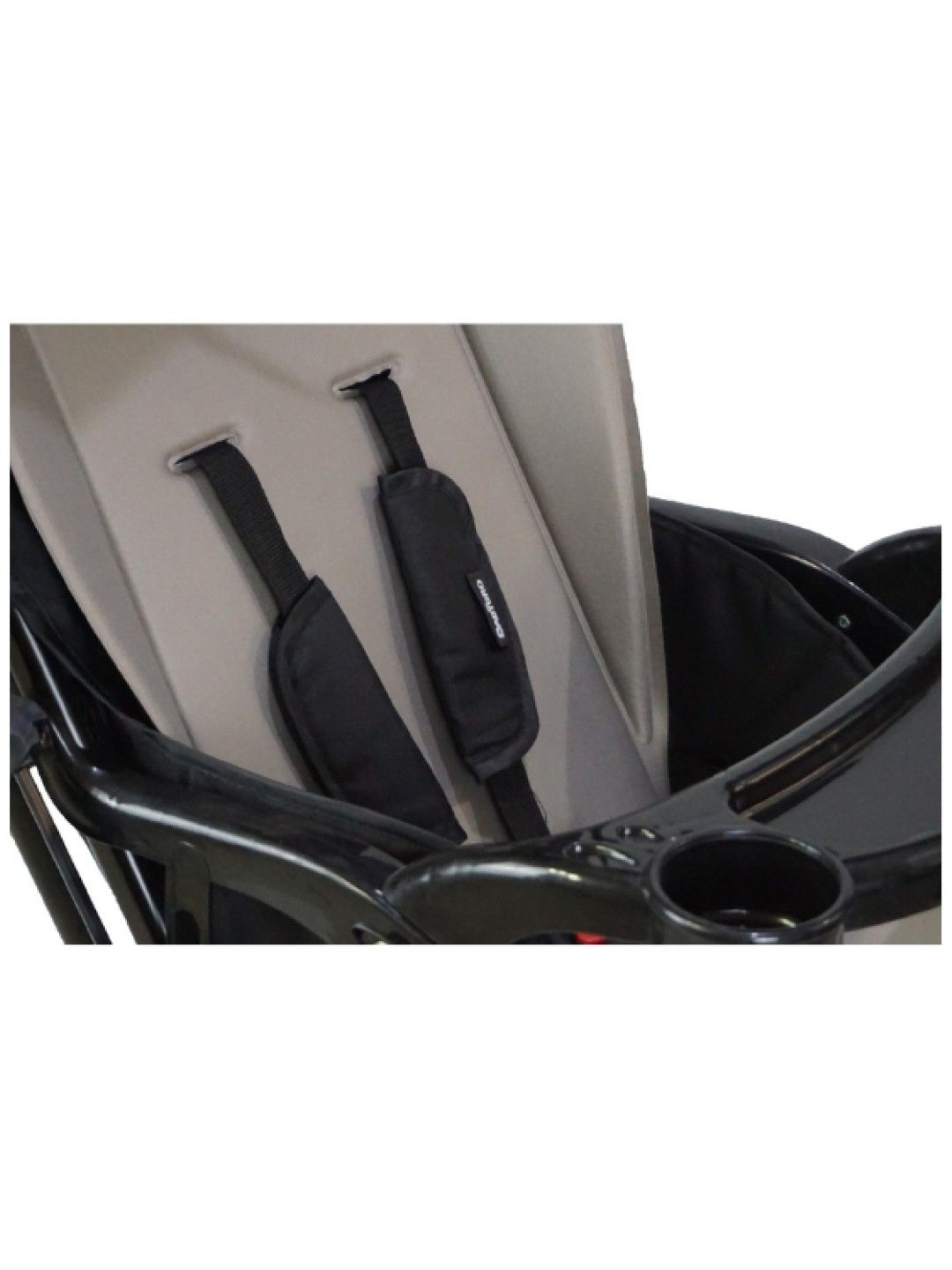 Babygro Reversible Handle Lightweight Stroller (Koshi) - Black (Black- Image 3)