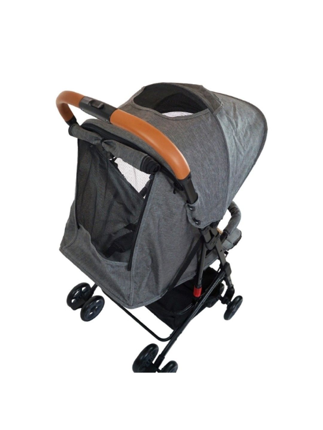 Babygro Compact Hand Carry Luggage Aluminum Stroller (F-lite) - Black (Black- Image 3)