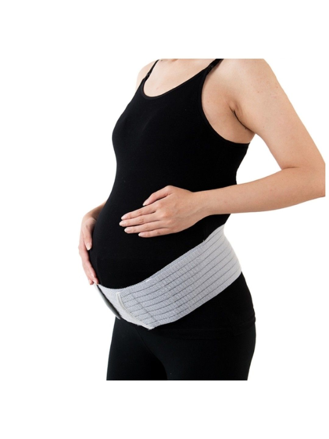 MOOIMOM Bamboo Maternity Support Belt (Gray- Image 3)