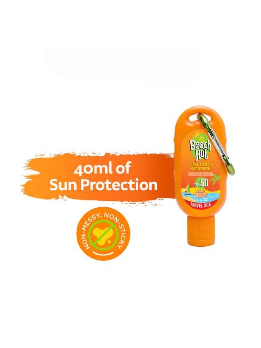 Beach Hut Light Lotion Sunscreen SPF50 (40ml) (No Color- Image 3)