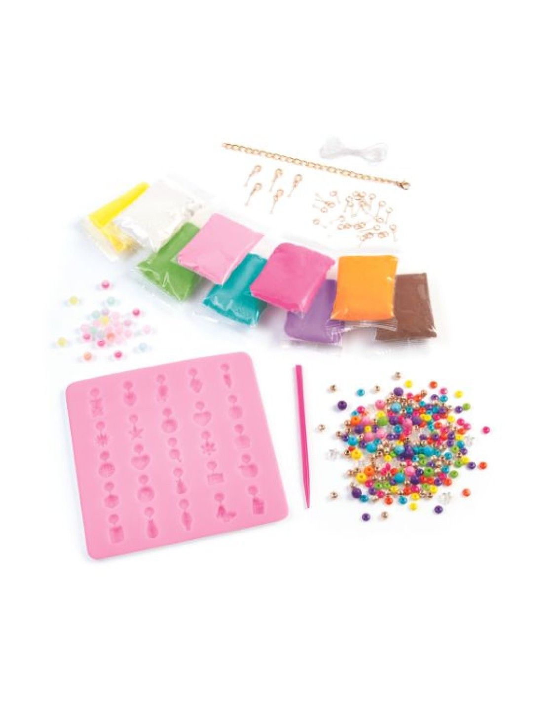 Make It Real Clay Charm DIY Jewelry (No Color- Image 3)