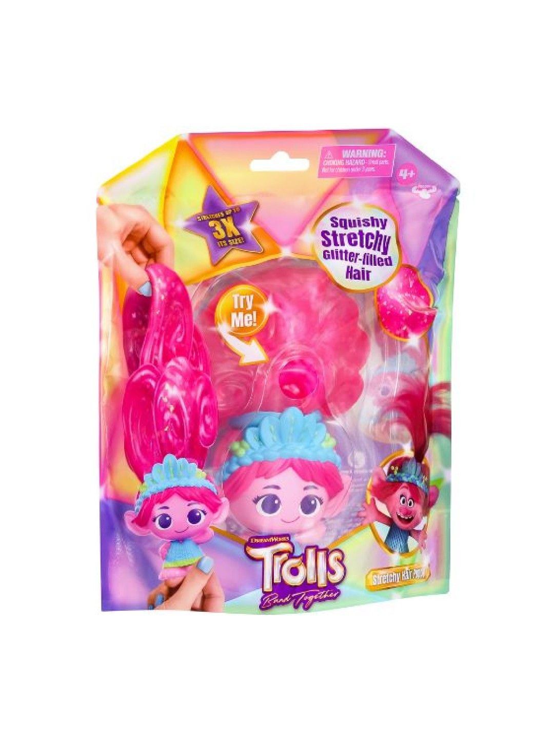 Moose Toys Trolls Squishy Poppy Doll (No Color- Image 3)