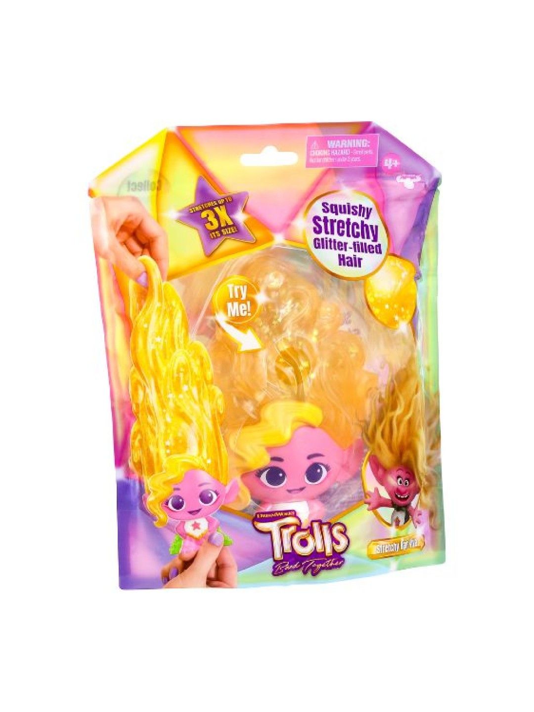 Moose Toys Trolls Squishy Viva Doll (No Color- Image 3)