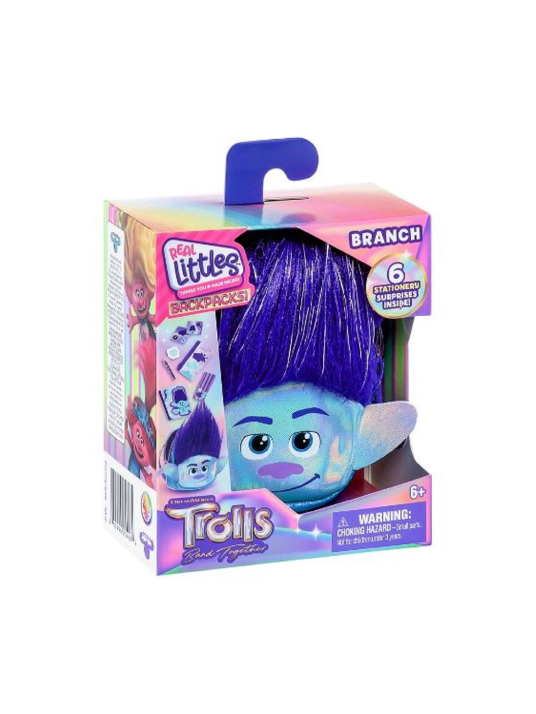 Moose Toys Real Little Trolls Back Pack Branch (No Color- Image 3)