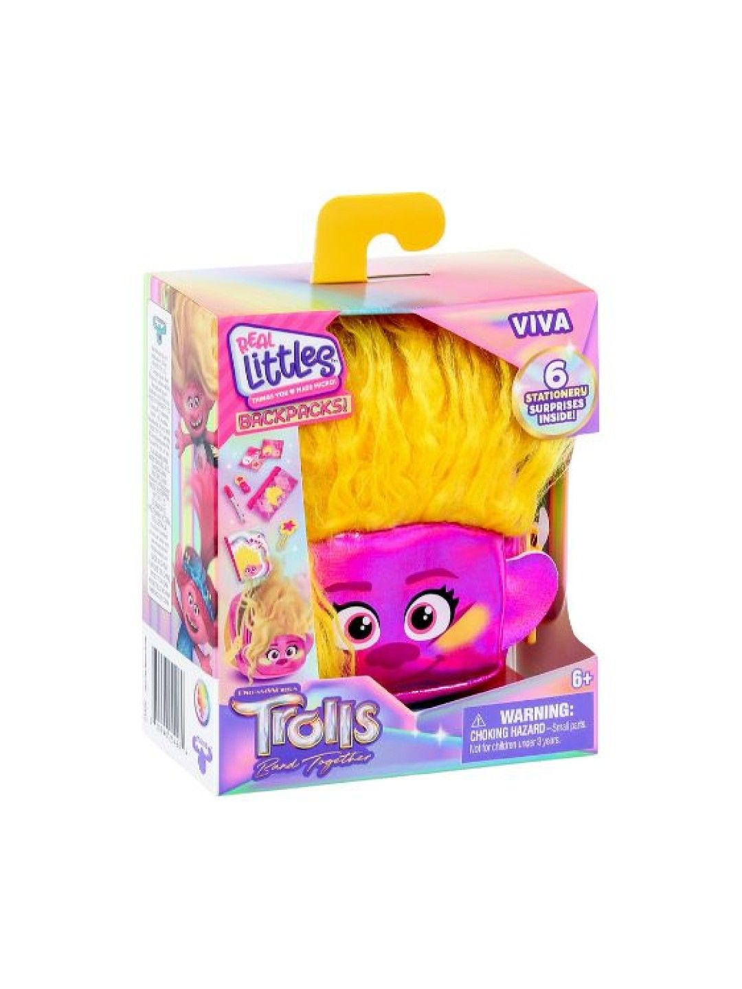 Moose Toys Real Little Trolls Back Pack Viva (No Color- Image 3)