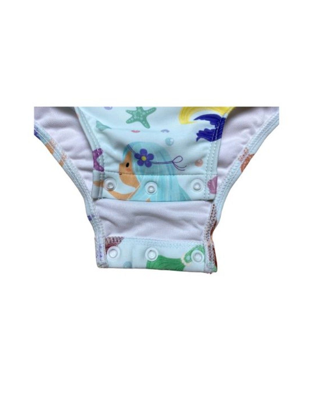 Little Paddler Swimsuit for Kids Little Darya One Piece Swimsuit (Mermaid Print- Image 3)
