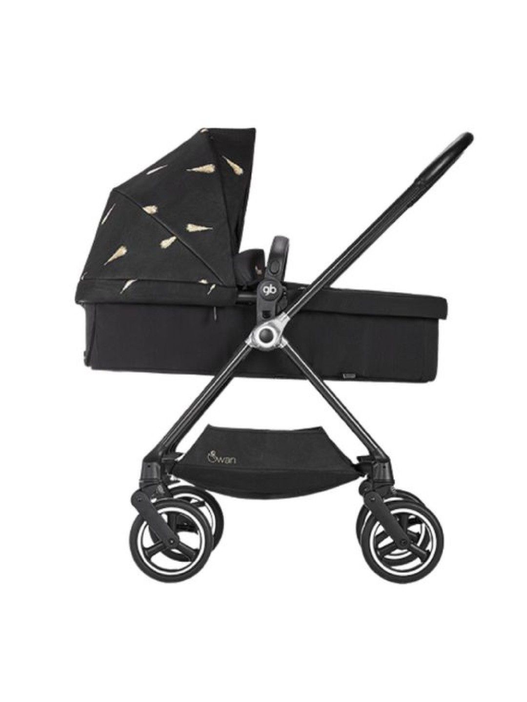 gb Swan Carbon Fibre Stroller (Black- Image 3)