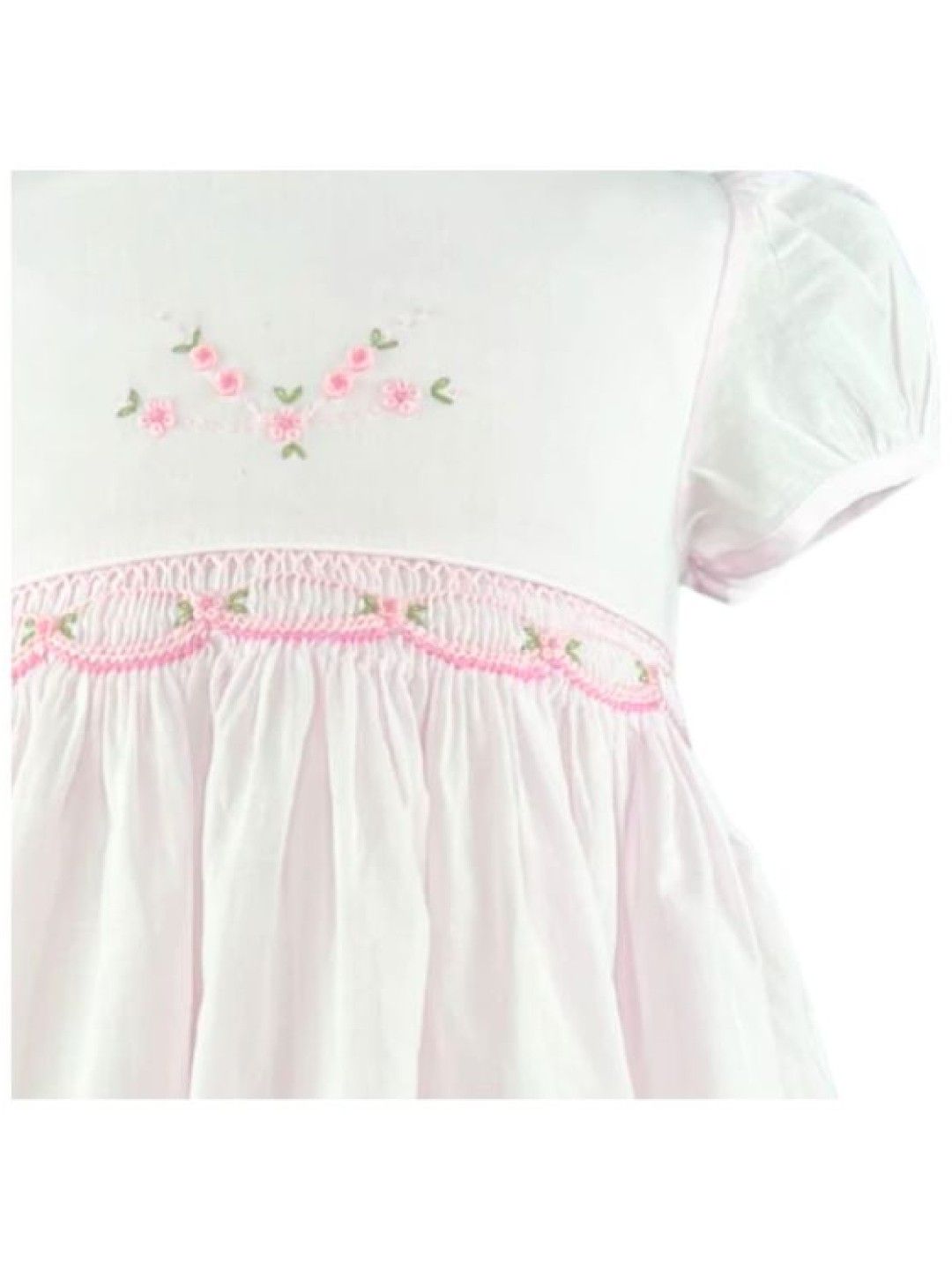 Periwinkle Betty Pink Smocked dress (Pink- Image 3)