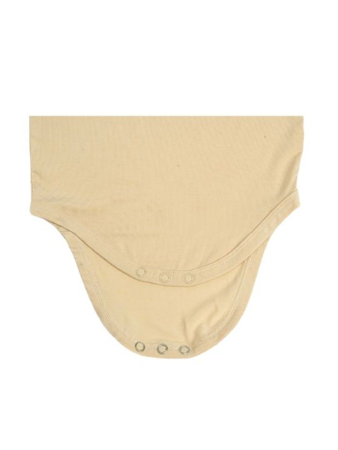 Baby Nene Shortsleeve Bamboo Onesie (Chai Tea Beige- Image 3)