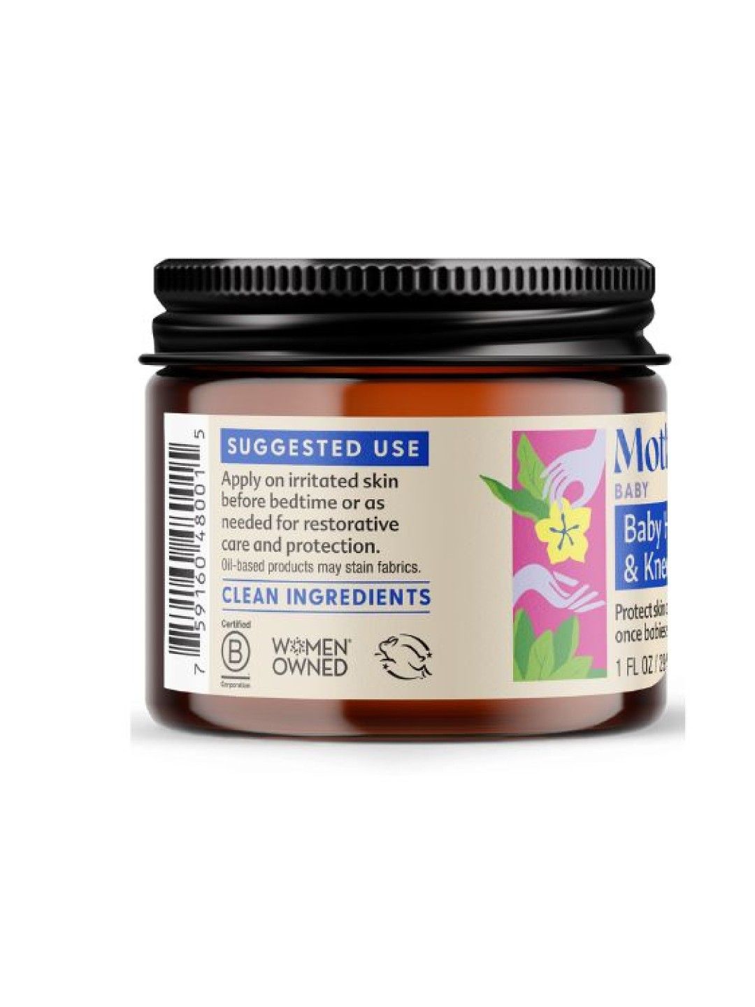 Motherlove Baby Hand & Knee Balm (No Color- Image 3)