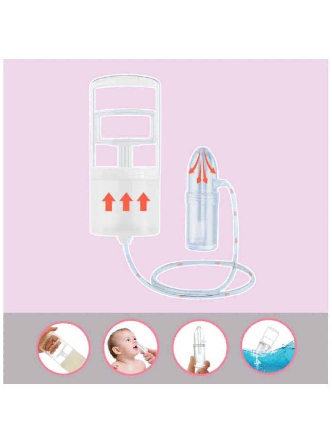 Mama Blends Hand-Pump Nasal Aspirator (No Color- Image 3)