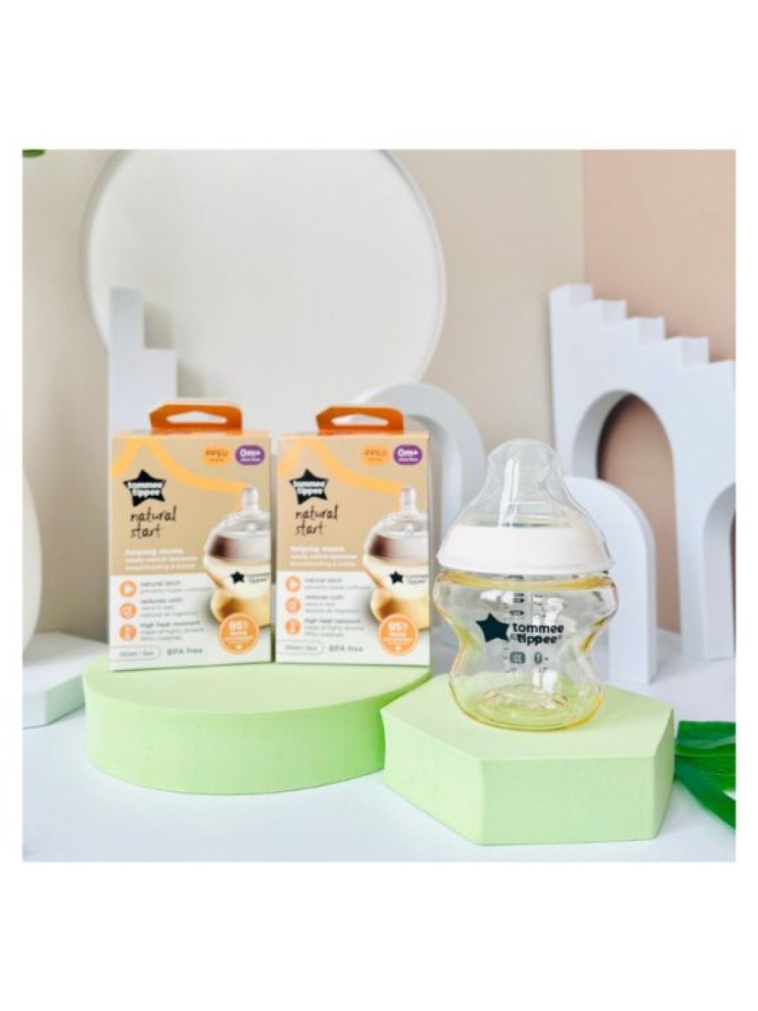 Tommee Tippee Natural Start PPSU Baby Bottle (5oz) - Slow Flow (No Color- Image 3)