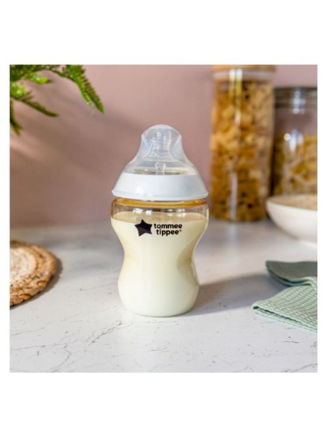 Tommee Tippee Natural Start PPSU Baby Bottle (9oz) - Medium Flow (No Color- Image 3)