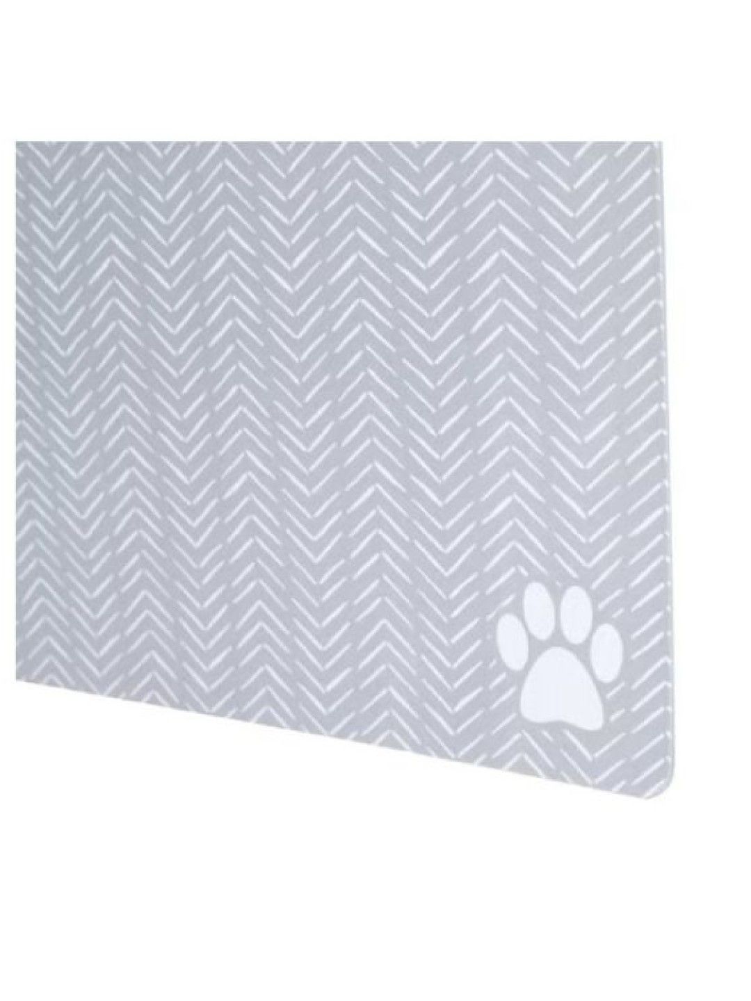 Anko [Bundle of 2] Pet Feeding Mat & Pet Twin Bowl (Gray) (No Color- Image 3)