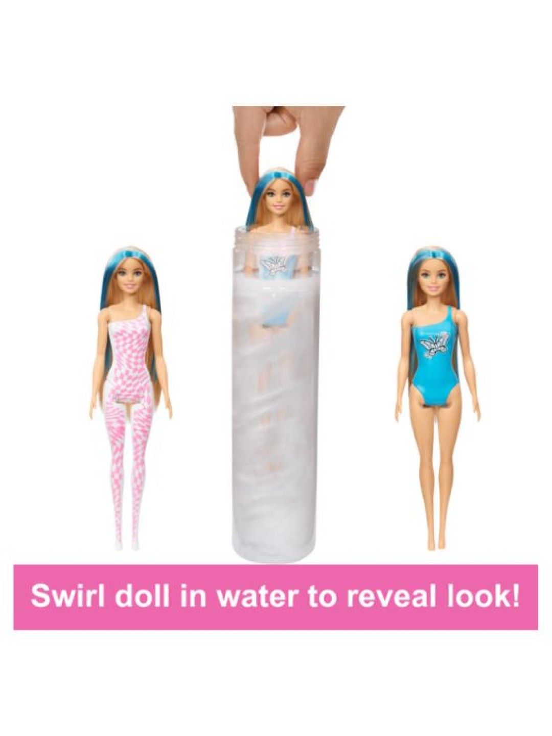 Barbie Color Reveal Rainbow-inspired Series Doll & Accessories With 6 Surprises (No Color- Image 2)