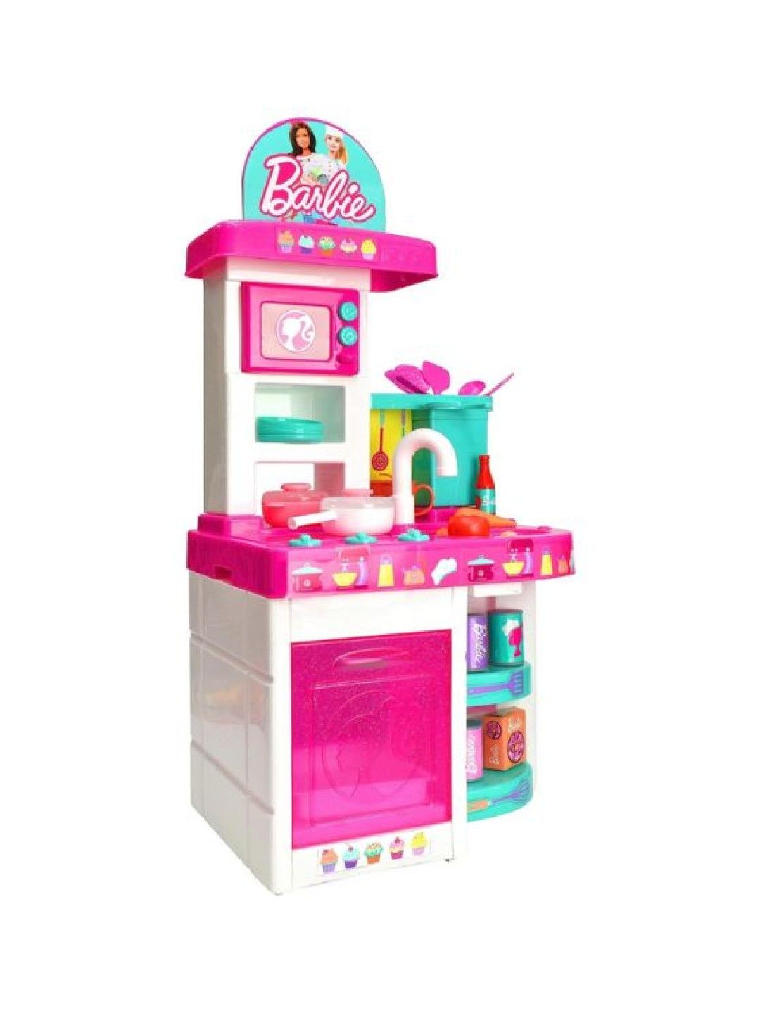Barbie Kitchen with Light and Sound Playset (No Color- Image 3)