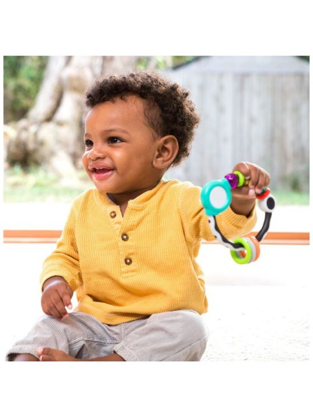 Infantino Shake & Spin Rattling Ring (No Color- Image 4)