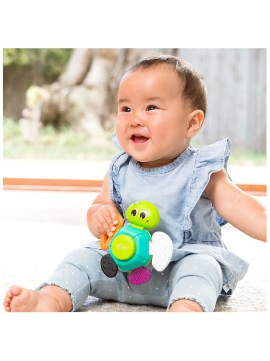 Infantino Turtle Rattle (No Color- Image 3)