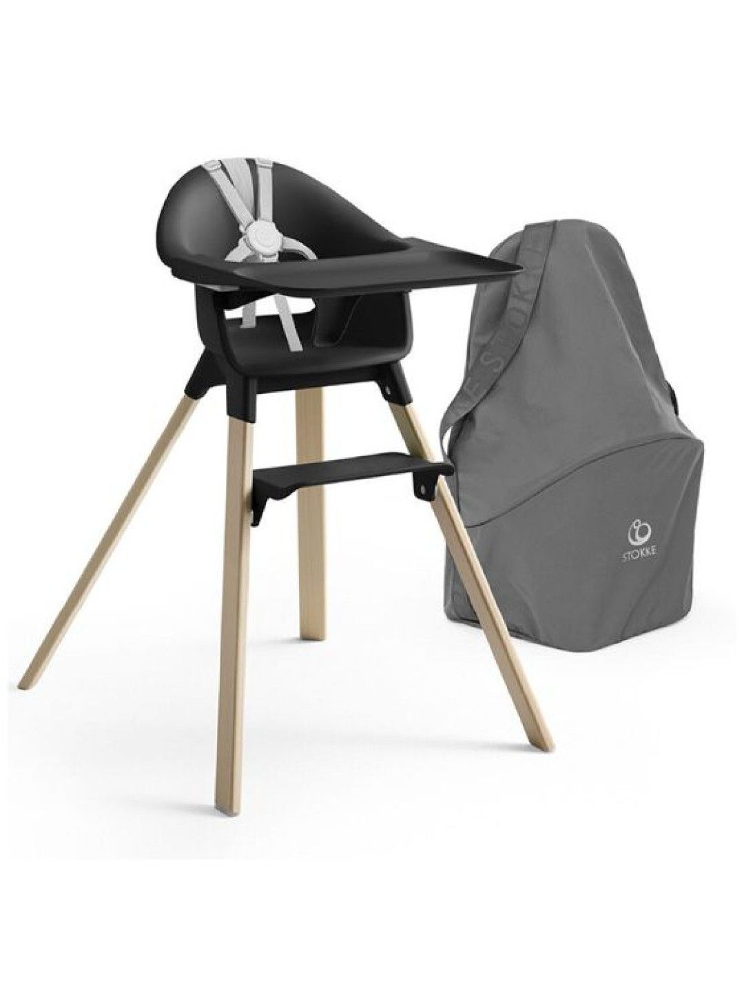 Stokke® Clikk™ High Chair (Black- Image 3)