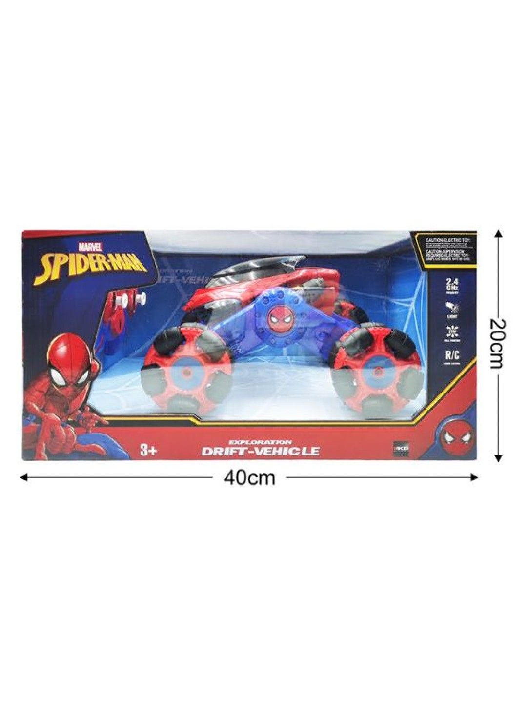 Marvel Original Spider-Man Full-Function Drifting Stunt Remote Control Car (2.4GHz) (No Color- Image 3)