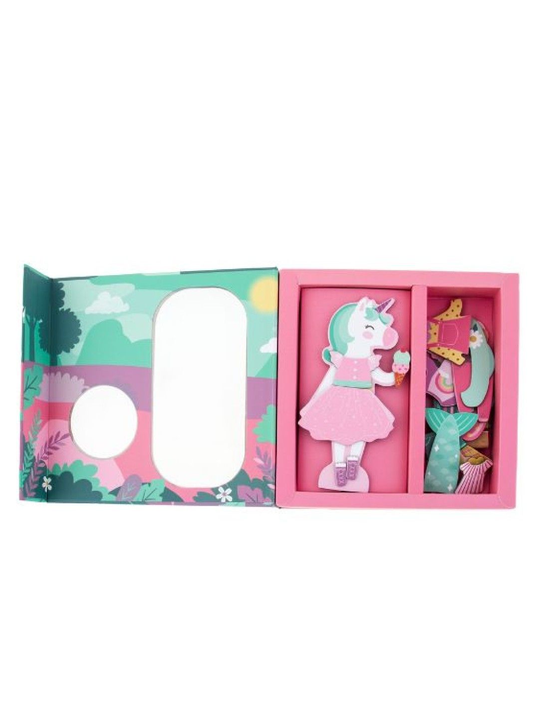 Stephen Joseph Magnetic Dress Up Dolls Box Set (Unicorn and Princess- Image 4)