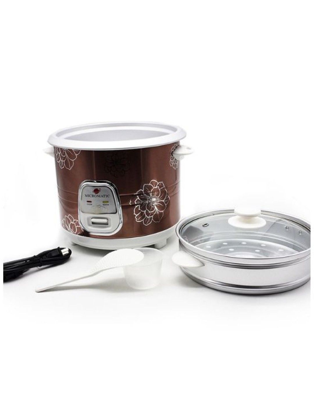 MICROMATIC MRC-838D Rice Cooker w/ Steamer 1.8L (No Color- Image 3)