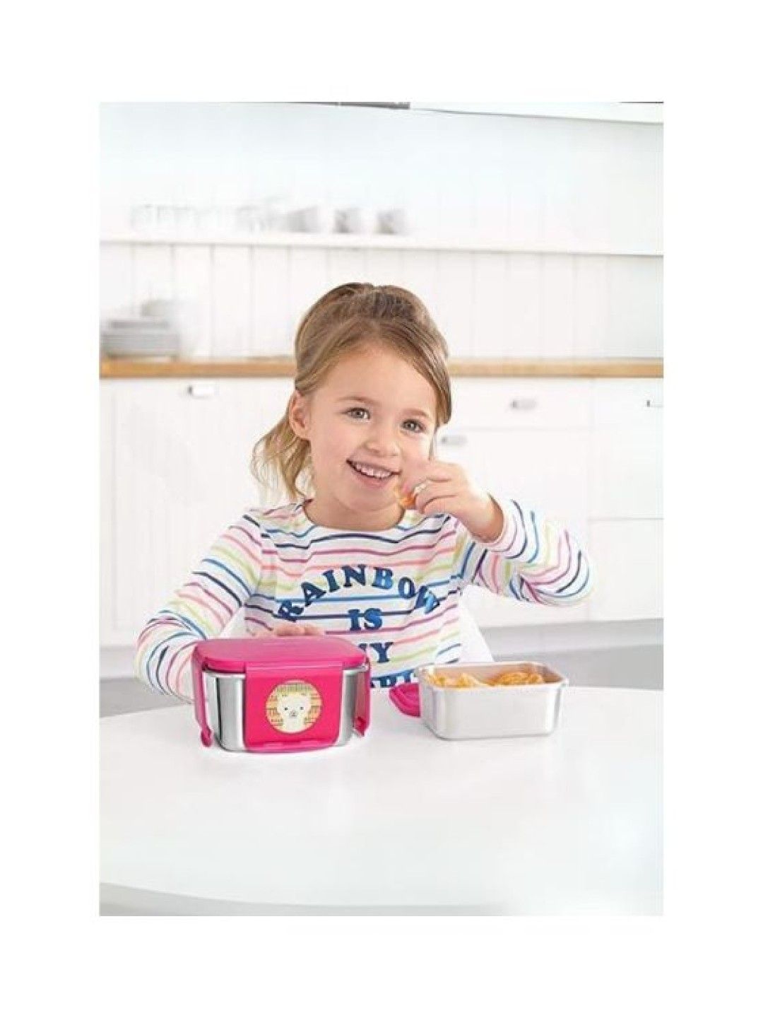 Skip Hop Zoo Thermal Lunch Set Stainless Steel (Llama- Image 3)