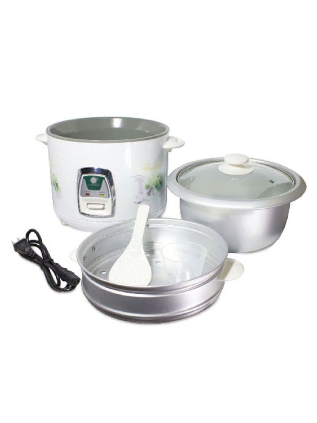 MICROMATIC MRC-7038 Rice Cooker w/ Steamer 1.8L (No Color- Image 3)