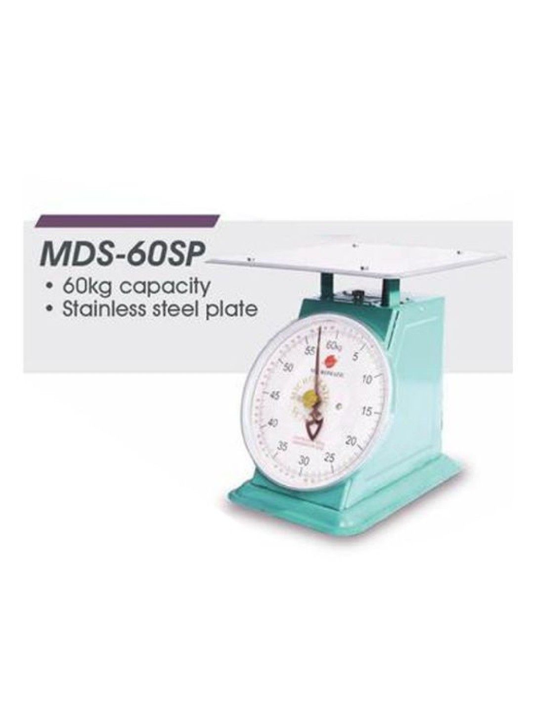 MICROMATIC MDS-60SP Dial Scale Stainless Plate 60kg (No Color- Image 3)
