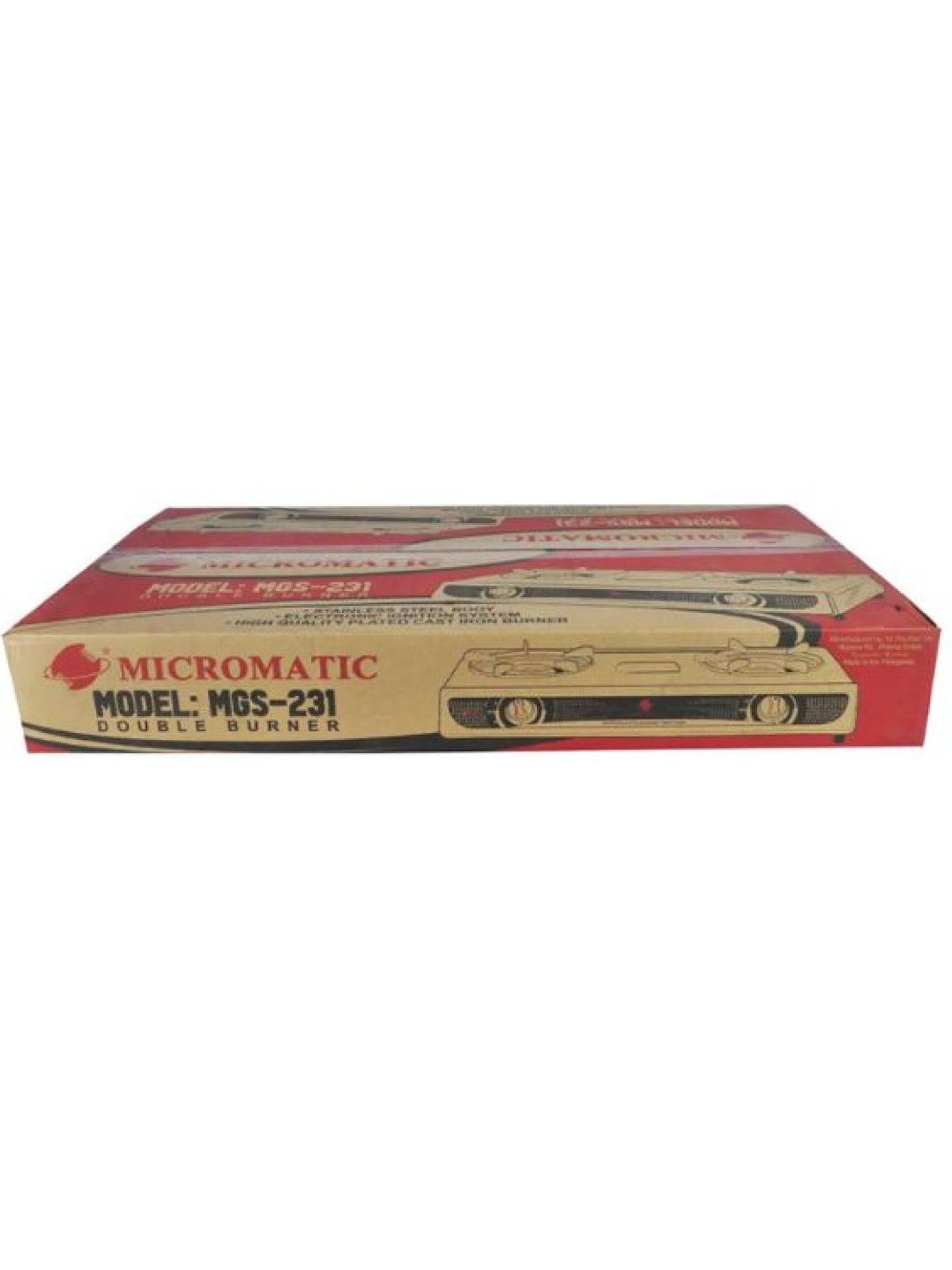 MICROMATIC MGS-231 Double Burner without Regulator (No Color- Image 3)