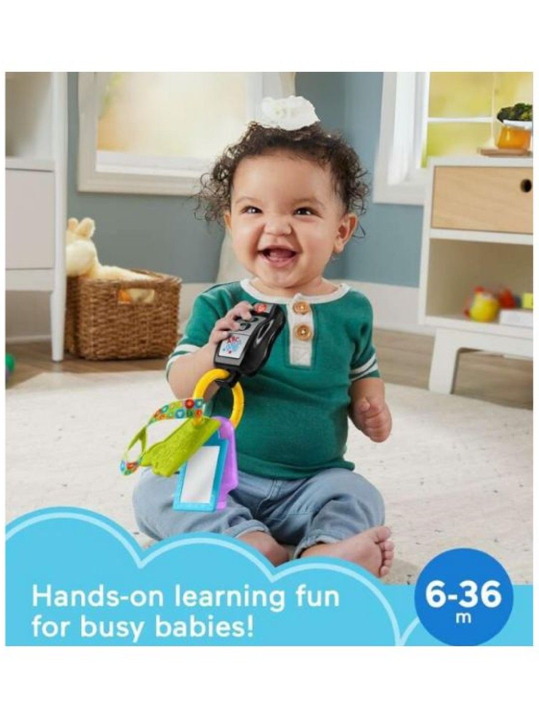 Fisher Price Laugh & Learn Play & Go Activity Keys (No Color- Image 3)