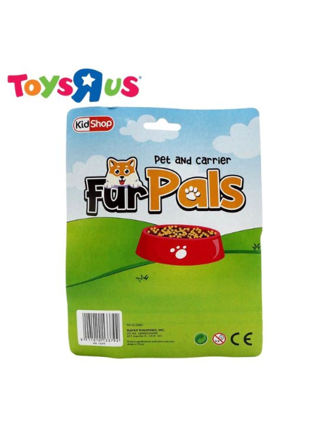 Toys R Us KidShop Fur Pals Pet And Carrier - Dog with White Cage (No Color- Image 2)